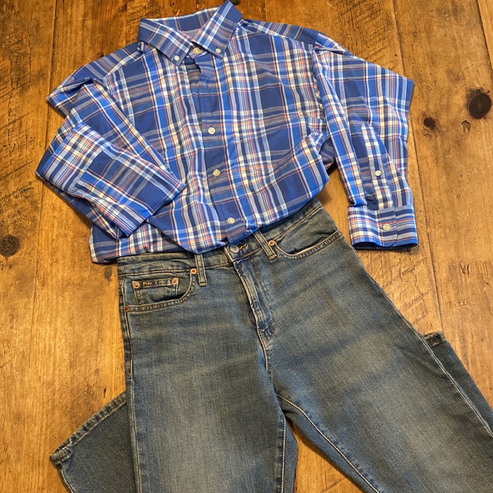 Polo Ralph Lauren “The Hampton Straight” Jeans Size L (14-16)